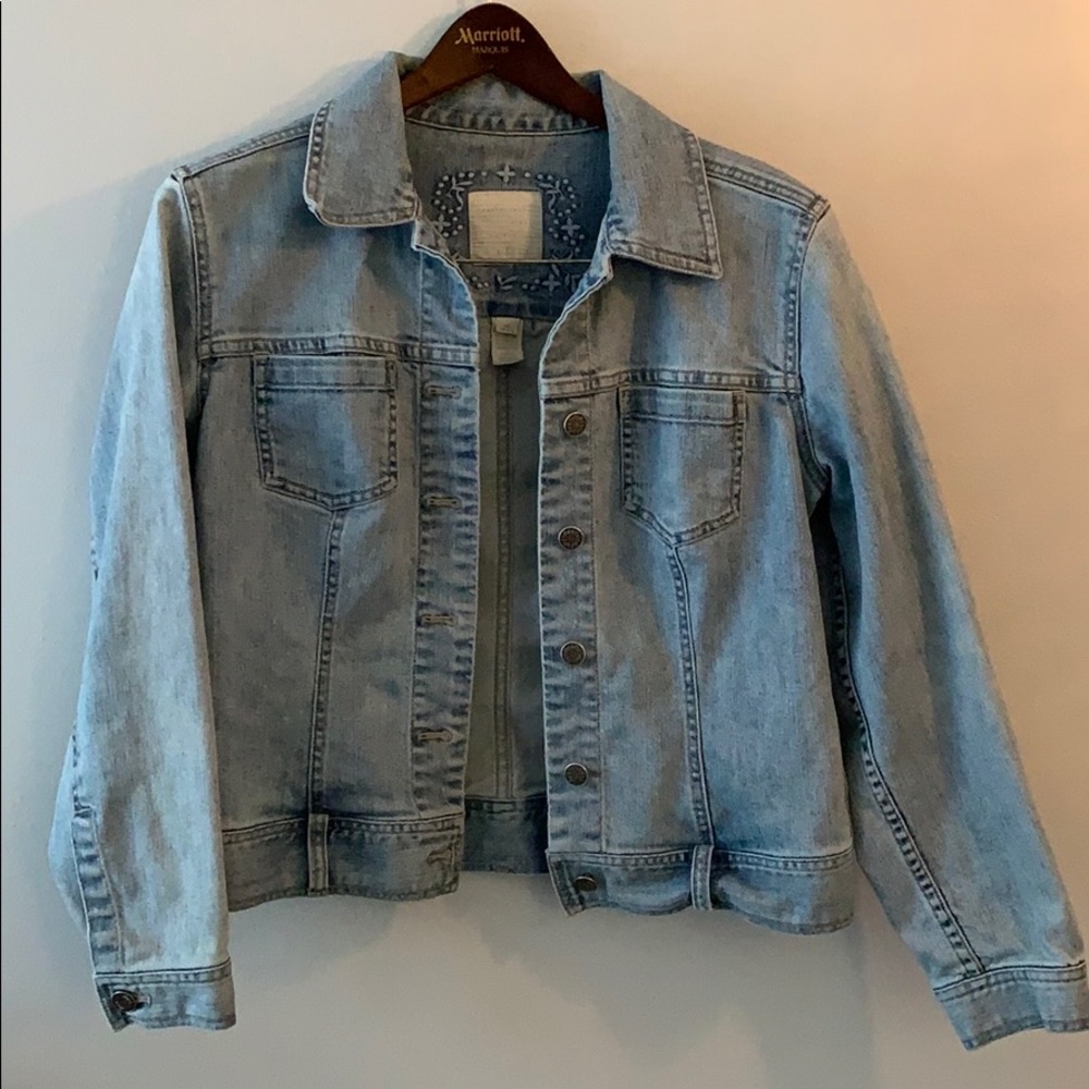 J. Jill jean jacket